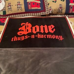 Bone black light poster